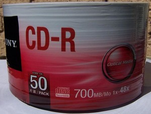 100 CD-R SONY